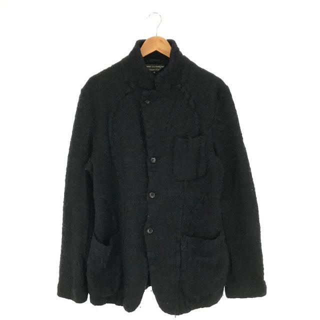 COMME des GARCONS HOMME PLUS / コムデギャルソンオムプリュス | AD2003 2003AW | the Tree of Youth期 ウール 縮絨 シングルブレスト 3B ジャケット | M | ネイビー | メンズ | フリマアプリ ラクマ