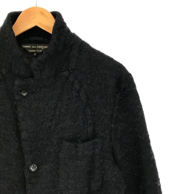 COMME des GARCONS HOMME PLUS / コムデギャルソンオムプリュス | AD2003 2003AW | the Tree of Youth期 ウール 縮絨 シングルブレスト 3B ジャケット | M | ネイビー | メンズ