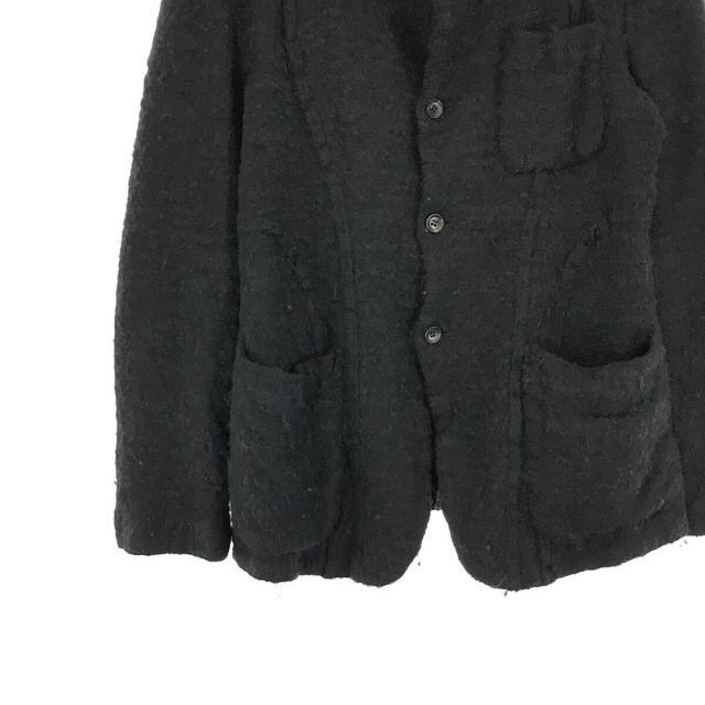 COMME des GARCONS HOMME PLUS / コムデギャルソンオムプリュス | AD2003 2003AW | the Tree of Youth期 ウール 縮絨 シングルブレスト 3B ジャケット | M | ネイビー | メンズ