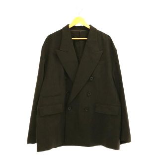 シュタイン(stein)の【新品】  stein / シュタイン | 2021SS | OVERSIZED DOUBLE BREASTED PEAKED JACKET ジャケット | M | ブラウン | メンズ(その他)