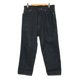 【美品】  my beautiful landlet / マイビューティフルランドレット | フック式 5P デニム ワイド テーパード パンツ | 1 | インディゴ | メンズ(その他)