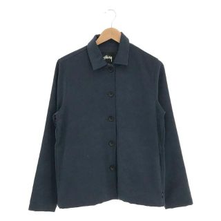 ステューシー(STUSSY)の【新品】  STUSSY / ステューシー | Simple Velour Jacket ベロアジャケット | S | ネイビー | メンズ(その他)