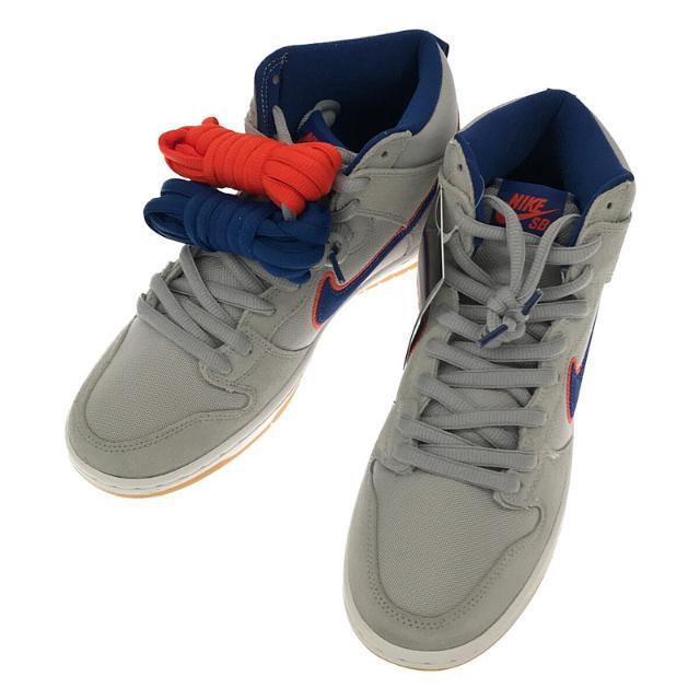 【新品】  NIKE / ナイキ | 2022 | SB DUNK HIGH PRO NEW YORK METS CLOUD GREY/RUSH BLUE DH7155-001 ダンク ハイ プロ ”ニューヨーク メッツ” スニーカー 箱有 | 27 | クラウドグレー/ラッシュブルー | メンズ