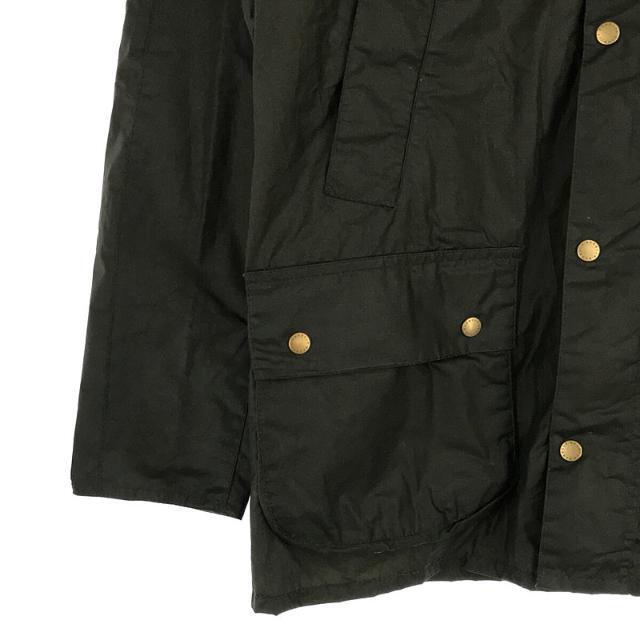 Barbour(バーブァー)の【新品】  Barbour / バブアー |  Lightweight Ashby Wax Jacket チンストラップ付き アシュビー  ライトウェイト ワックス オイルド ジャケット | S | ダークグリーン | メンズ メンズのジャケット/アウター(その他)の商品写真