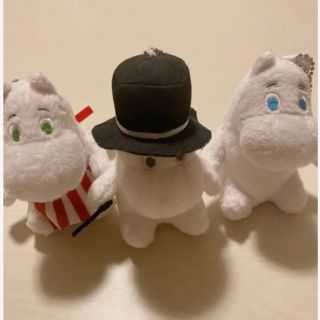 ムーミン(MOOMIN)のムーミンファミリー　キーホルダー　ぬいぐるみ(キャラクターグッズ)