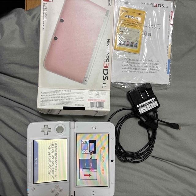 Nintendo 3DS  LL 本体ピンク/ホワイト