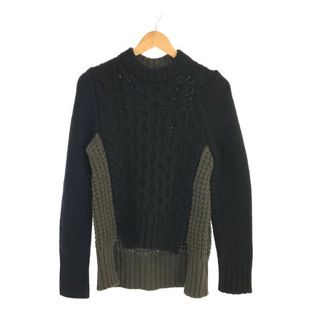 sakai cable Knit