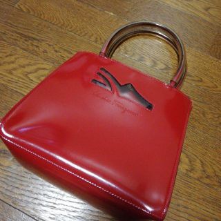 15美品 サルヴァトーレフェラガモ ハンドバッグ ポーチ付き