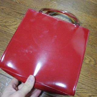 15美品 サルヴァトーレフェラガモ ハンドバッグ ポーチ付き