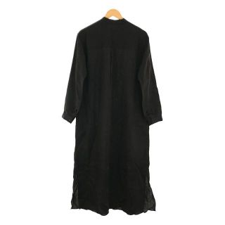GALERIE VIE / ギャルリーヴィー | 2020SS | コットン リネン ウール スラブ ロングシャツ ワンピース | 36 | パープル | レディース