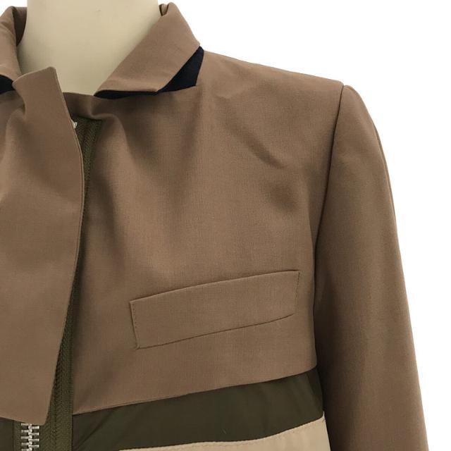 美品】 sacai / サカイ | 2022SS | Nylon Twill Mix Jacket 異素材