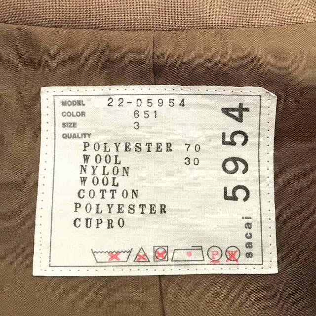 sacai - 【美品】 sacai / サカイ | 2022SS | Nylon Twill Mix sacai - 【美品】 sacai / サカイ | 2022SS | Nylon Twill Mix