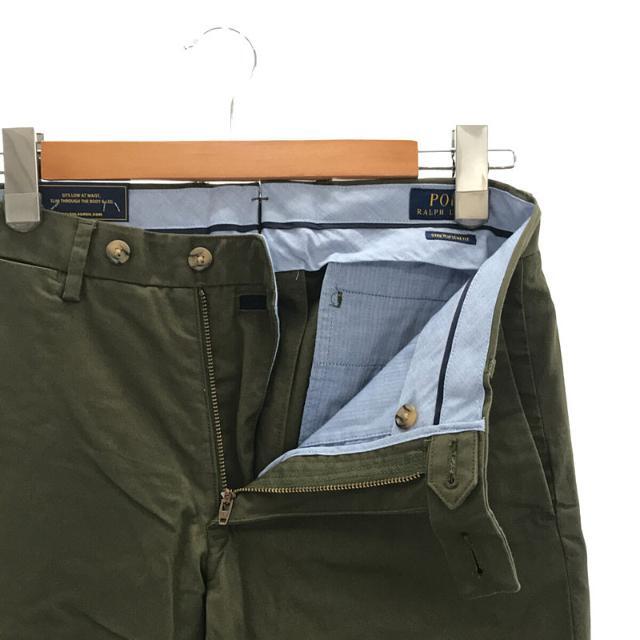 【新品】 POLO RALPH LAUREN / ポロラルフローレン | F Classics Stretch Slim Fit Chino クラシック ストレッチスリムフィット チノ パンツ | 28 | カーキ | メンズ