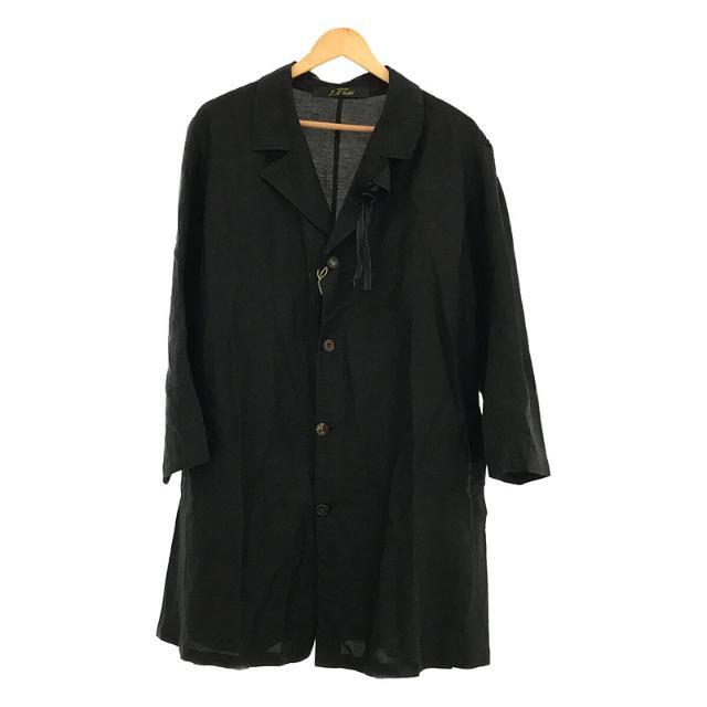【美品】 ARCHIVIO J.M.Ribot / アルキビオジェイエムリボット | 2021SS | コットンリネン コート | 44 | ブラック | メンズ | フリマアプリ ラクマ