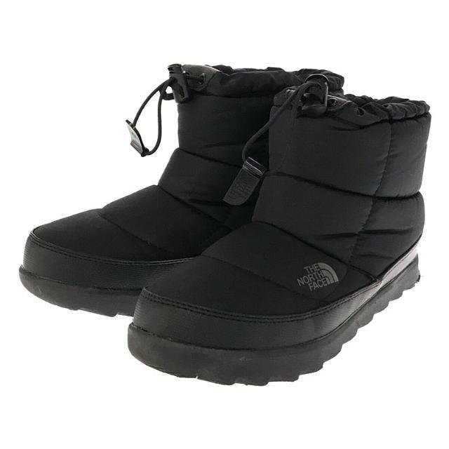 【美品】  THE NORTH FACE / ザノースフェイス | NFW51586 W Nuptse Bootie WP Ⅲ Short ウィメンズ ヌプシ ブーティ Ⅲ ショート ウォータープルーフ ウィンター ブーツ | 23 | ブラック | レディース