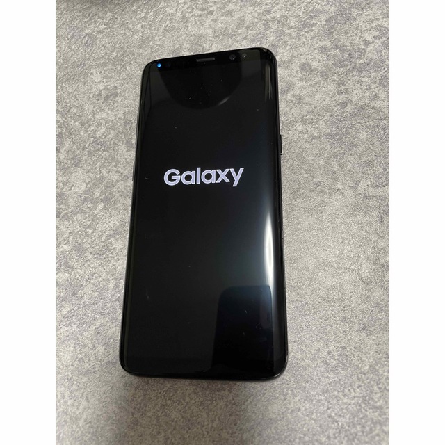 （美品）Galaxy S8 SCV36[64GB] au ミッドナイトブラック