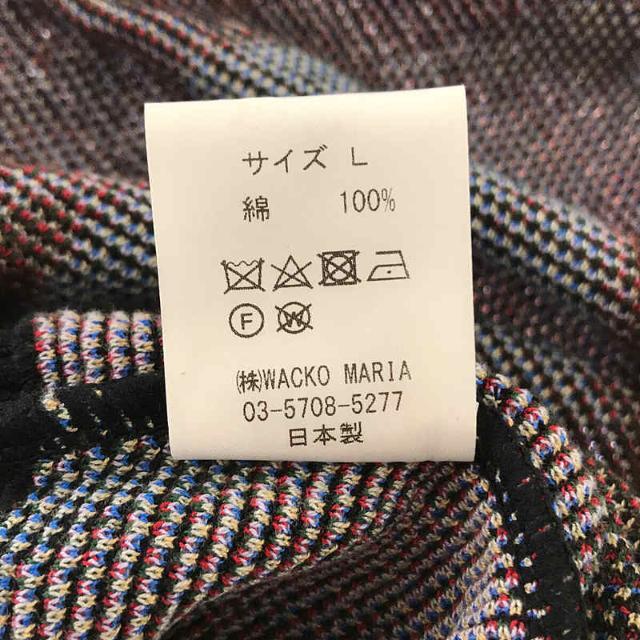 WACKO MARIA(ワコマリア)の【新品】  WACKO MARIA / ワコマリア | 2022SS | JACQUARD CARDIGAN ヌードガール ジャガードカーディガン | L | ブラック | メンズ メンズのトップス(カーディガン)の商品写真