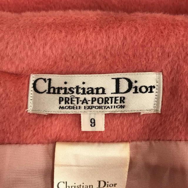 Christian Dior(クリスチャンディオール)の【美品】  Christian Dior / クリスチャン ディオール | 1990s | 90s VINTAGE ヴィンテージ PRET-A-PORTER MODELE EXPORTATION ウール アンゴラ カシミヤ  ファー ロング スカート | 38 | ピンク | レディース レディースのスカート(ロングスカート)の商品写真