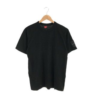 ヨウジヤマモト(Yohji Yamamoto)のYOHJI YAMAMOTO / ヨウジヤマモト | コットン クルーネック Tシャツ カットソー | L | ブラック | レディース(Tシャツ(半袖/袖なし))