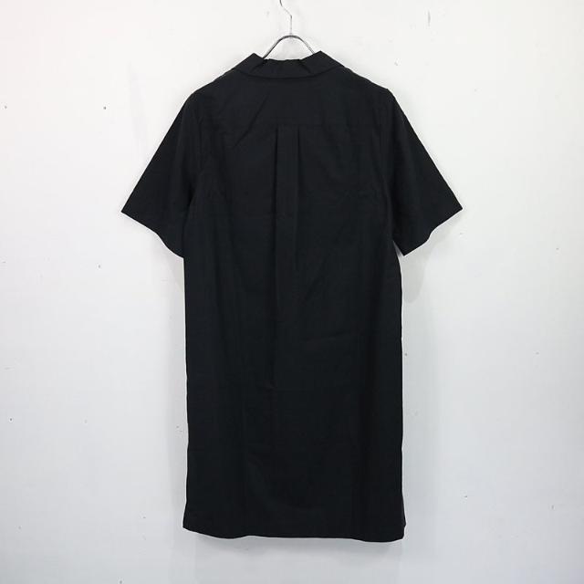 【新品】  DRIES VAN NOTEN / ドリスヴァンノッテン | 2020SS |  サファリシャツワンピース | 36 | ミッドナイト | レディース