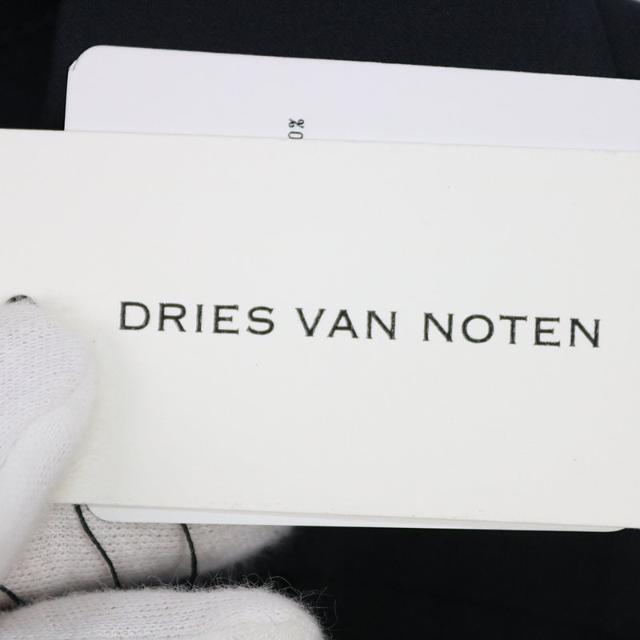 【新品】  DRIES VAN NOTEN / ドリスヴァンノッテン | 2020SS |  サファリシャツワンピース | 36 | ミッドナイト | レディース