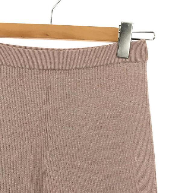 【新品】 BACCA / バッカ | リブ ニット パンツ | 34 | ピンク | レディース | フリマアプリ ラクマ