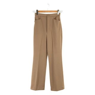 ロク(6 (ROKU))の【新品】  6(ROKU) / ロク | JERSEY BOOT CUT PANTS ジャージ ブーツカット パンツ brown | 34 | ブラウン | レディース(その他)