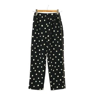 ロク(6 (ROKU))の6(ROKU) / ロク | DOT PRINT PANTS ドットプリントパンツ | 36 | ブラック | レディース(その他)