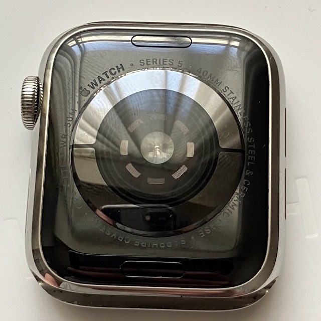 Apple Watch(アップルウォッチ)のApple Watch Series 5 40mm シルバーステンレス メンズの時計(腕時計(デジタル))の商品写真