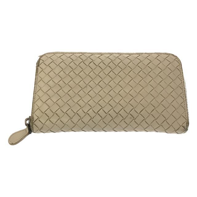 Bottega Veneta BOTTEGA VENETA ボッテガヴェネタ イタリア製 編込み イントレチャート レザー ラウンドジップ  ロングウォレット 長財布 ホワイト メンズの通販 by KLDラクマ店※通常3営業日以内で発送｜ボッテガヴェネタならラクマ