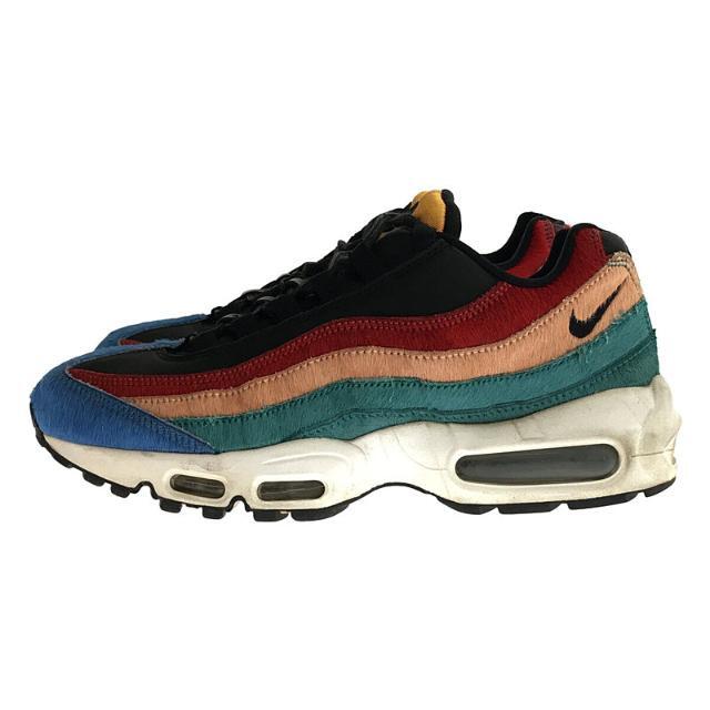 NIKE - NIKE / ナイキ | 807443-003 WMNS AIR MAX 95 PRM エアーマックス95ポニーヘアー ローカット  スニーカー 箱有 | 26.5 | マルチカラー | レディースの通販 by KLDラクマ店※通常3営業日以内で発送｜ナイキならラクマ