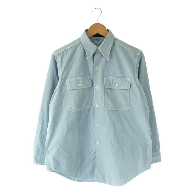 トップスMADISON BLUE / マディソンブルー | 2021SS | HAMPTON SH BS PASTEL モールスキン ハンプトンシャツ | 00(XS) | サックスブルー | レディース