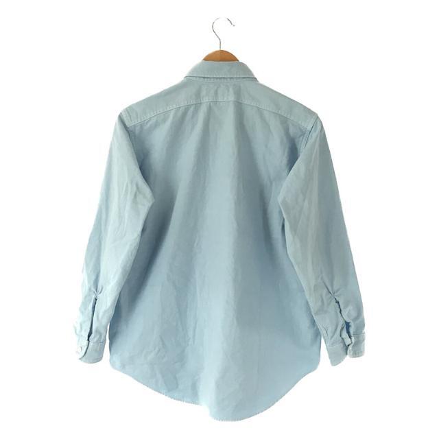 MADISONBLUE(マディソンブルー)のMADISON BLUE / マディソンブルー | 2021SS | HAMPTON SH BS PASTEL モールスキン ハンプトンシャツ | 00(XS) | サックスブルー | レディース レディースのトップス(シャツ/ブラウス(長袖/七分))の商品写真