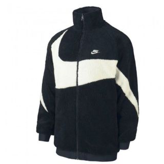 ジャケット/アウターL NIKE LAB Big Swoosh Jacket ビッグスウォッシュ 黒