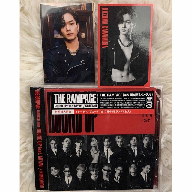 THERAMPAGE「ROUND UP」CD・特典トレカ川村壱馬2種