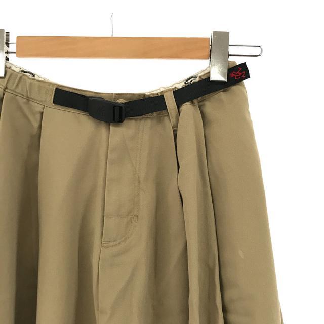 GRAMICCI(グラミチ)のGRAMICCI / グラミチ | × Dickies ディッキーズ 別注 チノ タック ギャザー ボリューム イージー ロング スカート | S | ベージュ | レディース レディースのスカート(ロングスカート)の商品写真