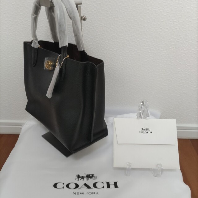 COACH コーチ ウィロウ トート ブラック 黒 斜め掛け クロスボディー