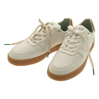 【新品】  CLAE / クレイ | 2021 | × 佐藤晴美 ELLE DIGITAL 25th限定 別注 MALONE VEGAN スニーカー | 37 | ホワイト/グリーン/キャメル | レディース(スニーカー)