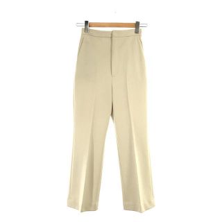 ロク(6 (ROKU))の【新品】  6(ROKU) / ロク | JERSEY BOOT CUT PANTS ジャージ ブーツカット パンツ beige | 34 | ベージュ | レディース(その他)