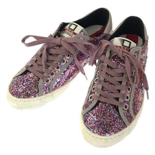 【新品】  D.A.T.E. / デイト | TENDER LOW GLITTER MULTI ラメ スニーカー | 37 | マルチカラー | レディース(スニーカー)