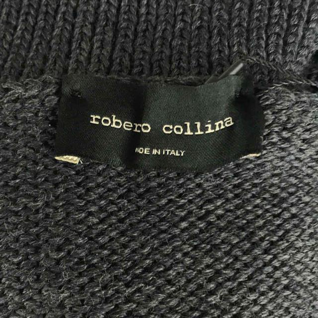 ROBERTO COLLINA(ロベルトコリーナ)の【新品】  ROBERTO COLLINA / ロベルトコリーナ | イタリア製 タートルネック ニット セーター ANTRACITE | 46 | ダークグレー | メンズ メンズのトップス(ニット/セーター)の商品写真