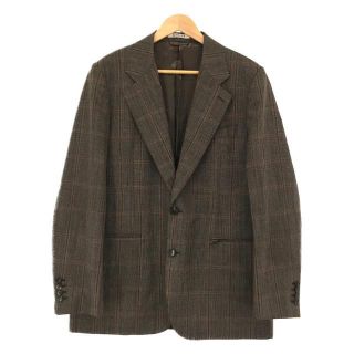 オーラリー(AURALEE)の【美品】  AURALEE / オーラリー | 2021AW | BLUEFACED WOOL CHECK JACKET ウール チェック ジャケット | 5 | ブラウン | メンズ(その他)