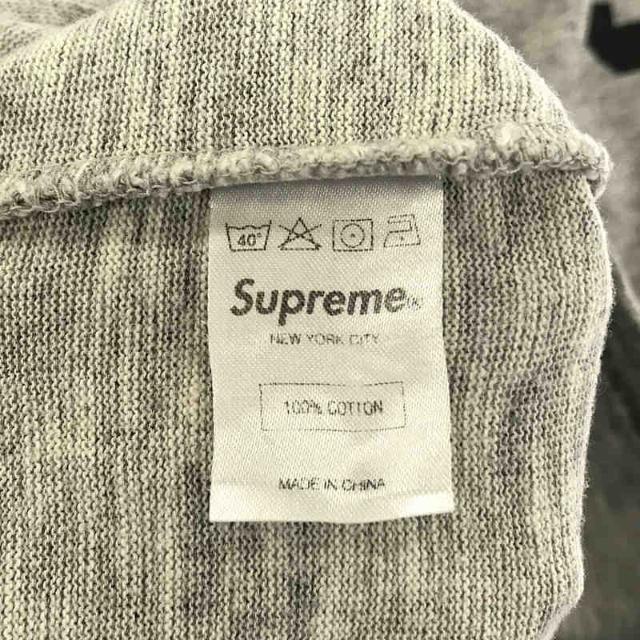 supremeシュプリームワンポイントTシャツ灰S