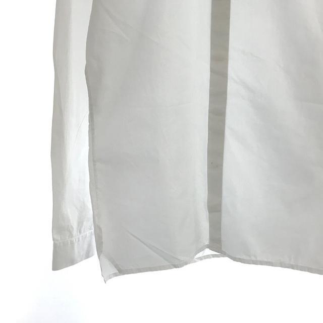 KRIS VAN ASSCHE(クリスヴァンアッシュ)のKRIS VAN ASSCHE / クリスヴァンアッシュ | コットン ブロード ボタンダウン シャツ | 46 | ホワイト | メンズ メンズのトップス(Tシャツ/カットソー(七分/長袖))の商品写真