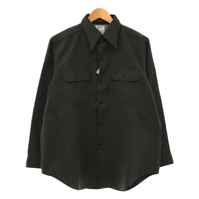 レディース【新品】  MADISON BLUE / マディソンブルー | HAMPTON WOOL SHIRT ハンプトン ウールシャツ | 02 (M) | グレイ | レディース