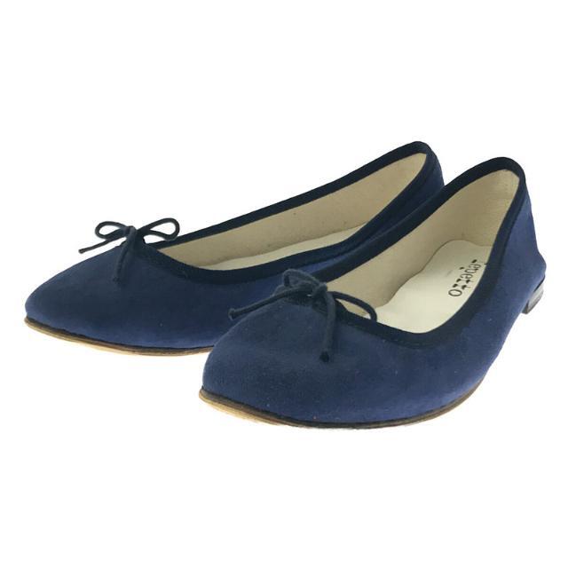 ハイヒール/パンプス【新品】  repetto / レペット | VX086CV スエードバレエシューズ CENDRILLON BALLERINA | 37.5 | ブルー | レディース