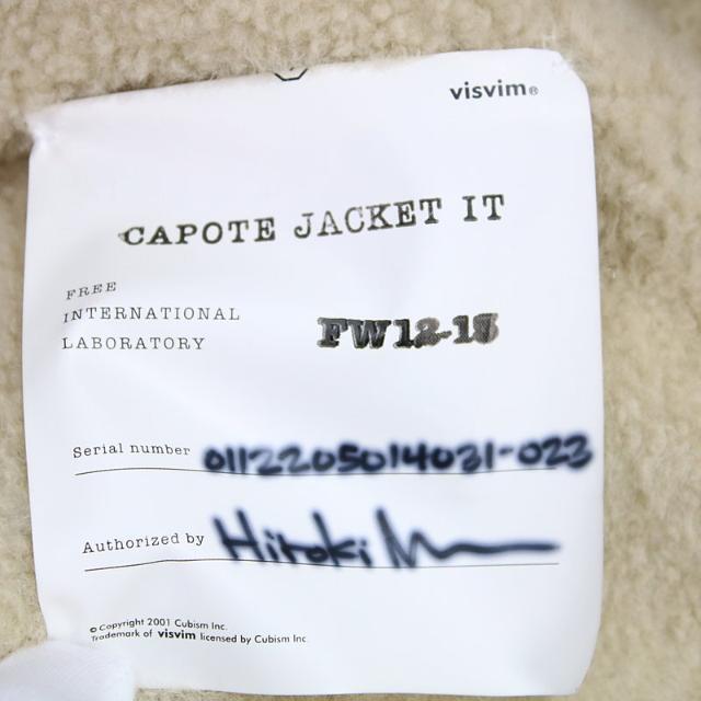 visvim / ビズビム | 2012AW | CAPOTE JACKET IT ドンキージャケット | 1 | カーキ 5