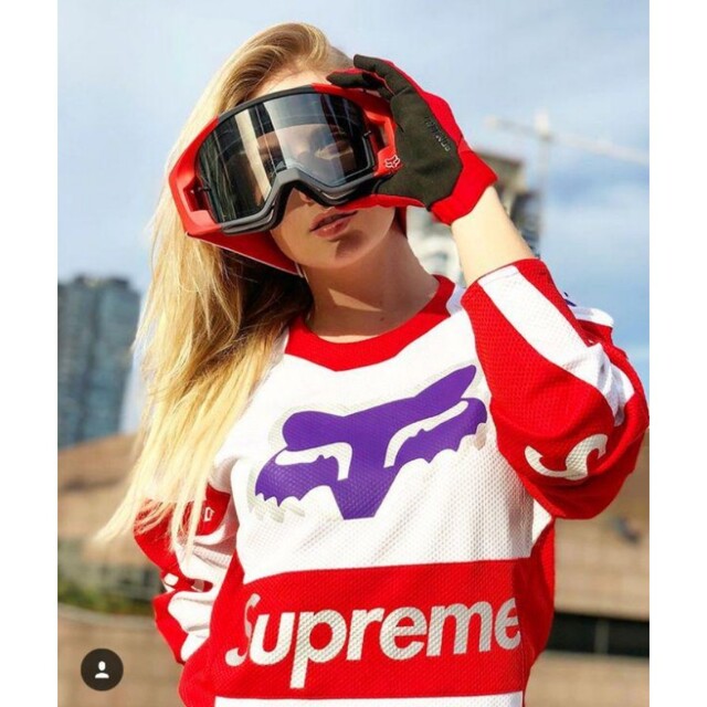 Supreme/Fox Racing Moto Jersey Top Lサイズ