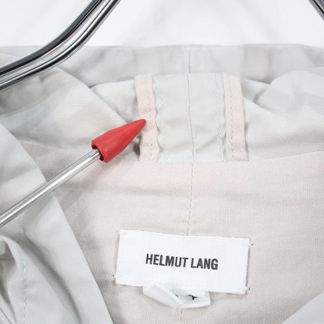 HELMUT LANG(ヘルムートラング)のHELMUT LANG / ヘルムートラング | フードジップモッズコート | S | ライトグレー | レディース レディースのジャケット/アウター(その他)の商品写真