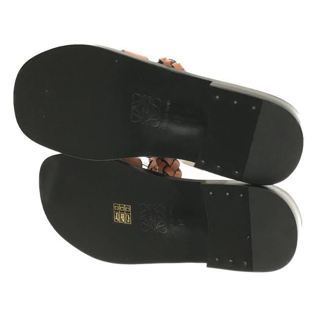 LOEWE - 【新品】 LOEWE / ロエベ | 編込み レザー サンダル | 37